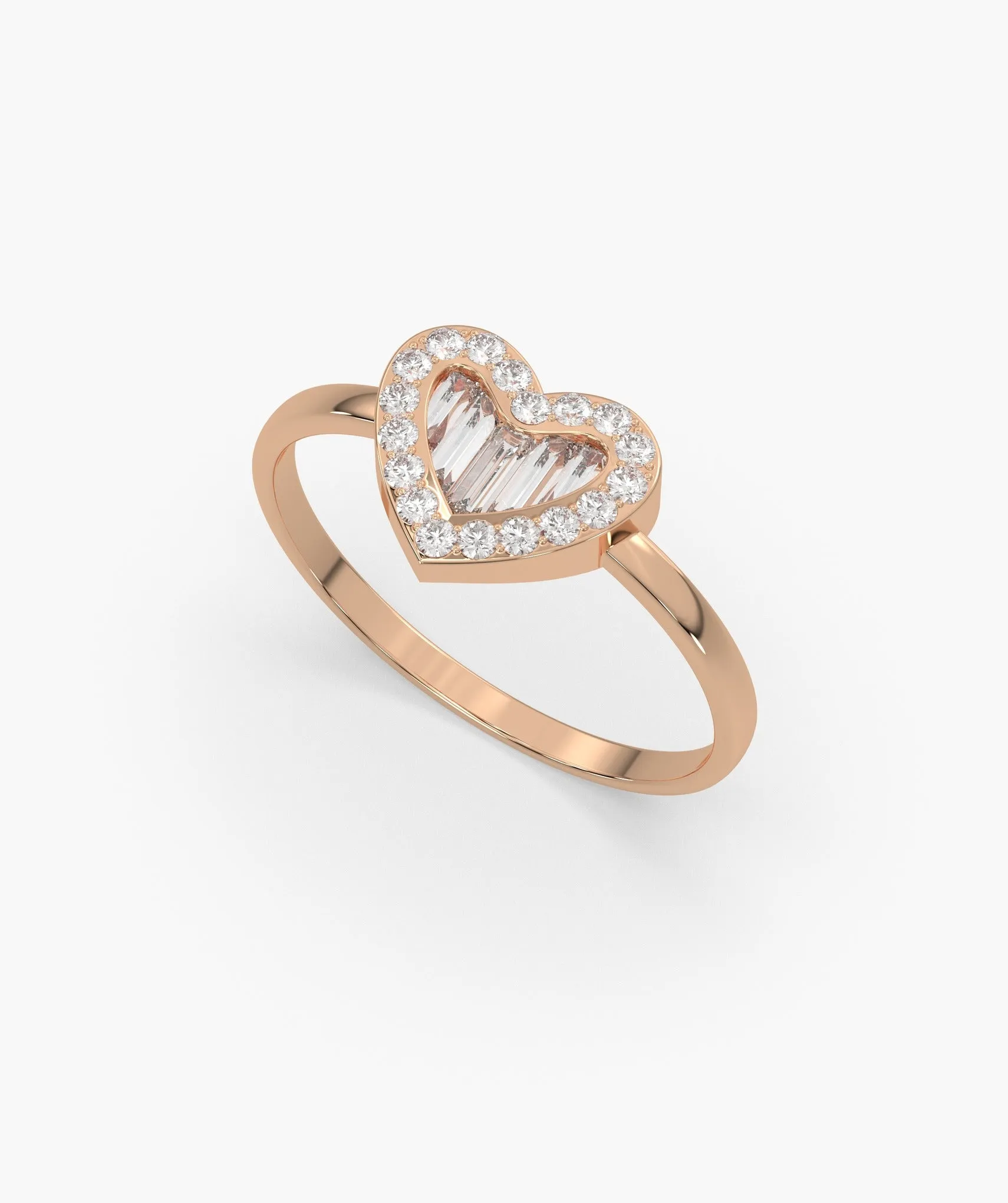 Endless Heart Sparkle Ring