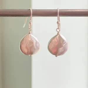 faceted drop earrings