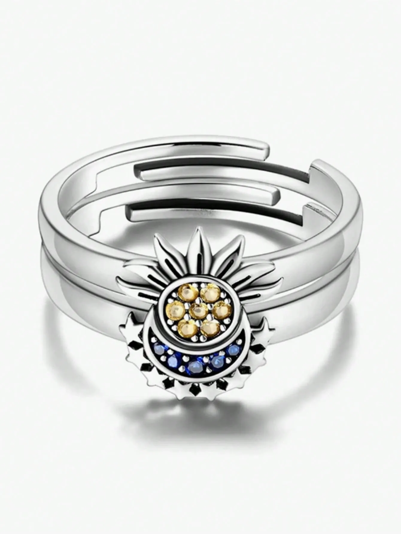 Fashion Sun Moon Tonghui Couple Couple Rings
