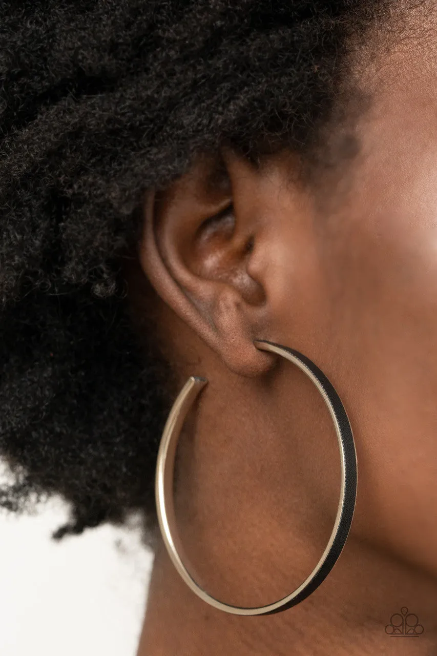 Fearless Flavor Black Paparazzi Earrings