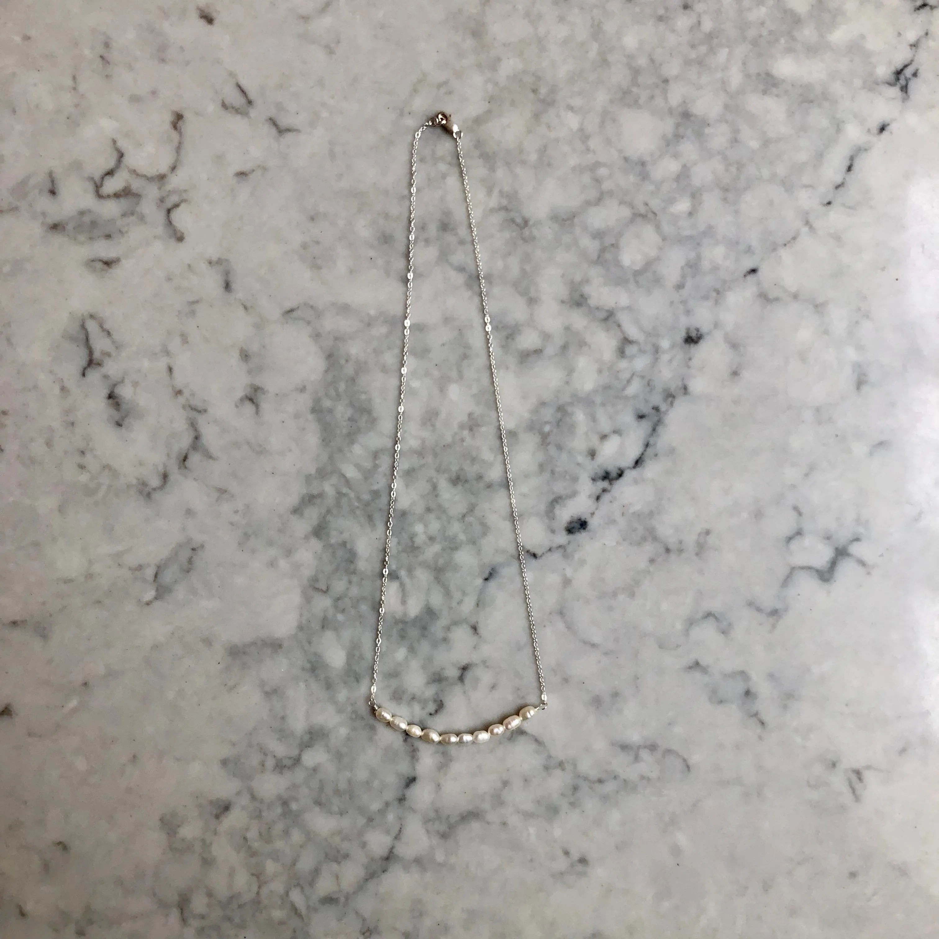 Floating Baroque Necklace