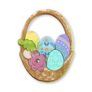 Floral Egg Hunt - Brooch