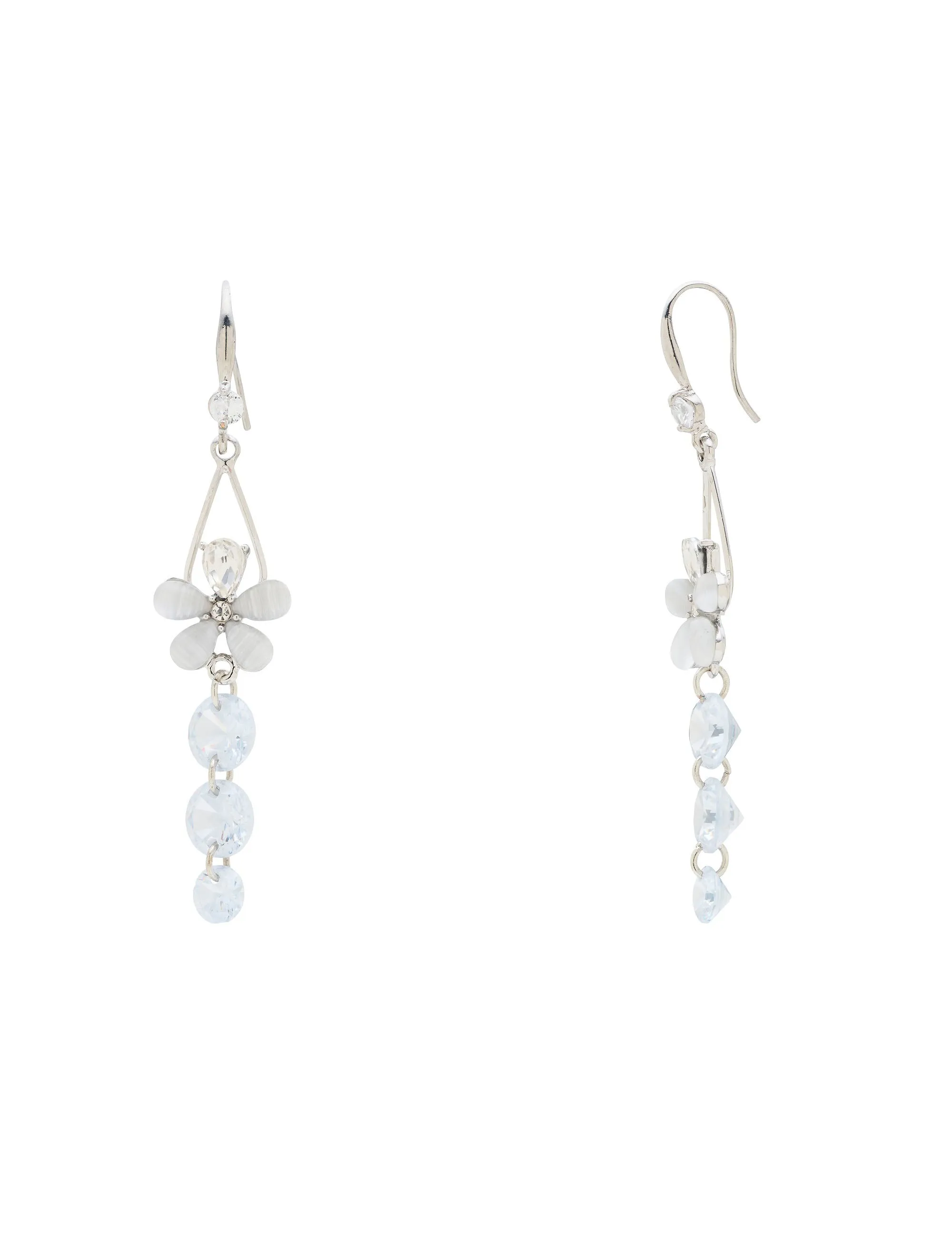 FLOWER DEW DROP EARRING