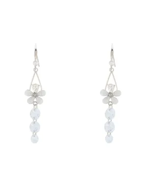 FLOWER DEW DROP EARRING