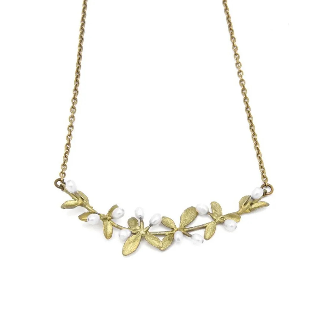 Flowering Thyme Bar Necklace