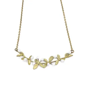 Flowering Thyme Bar Necklace