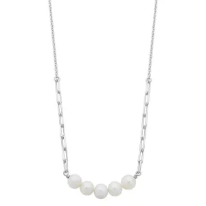 Freshwater Pearl in Sterling Silver Necklace M3182