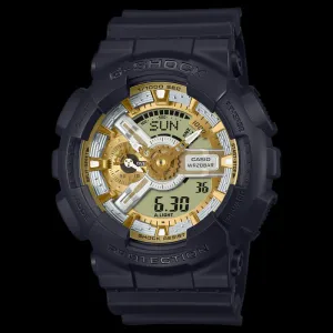 G Shock Duo Rugged Black Resin Band Watch GA110CD-1A9