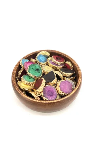Geodes W/Gold Plating Sku#Q06