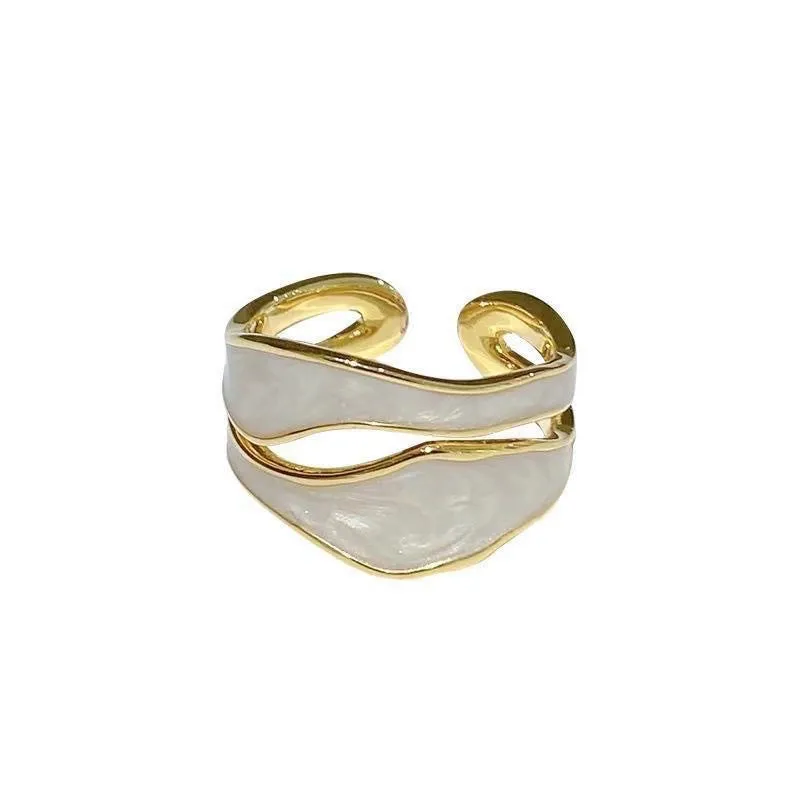 Geometric double-layer hollow ring JLTR0541