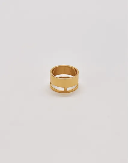 Gold Bar Ring