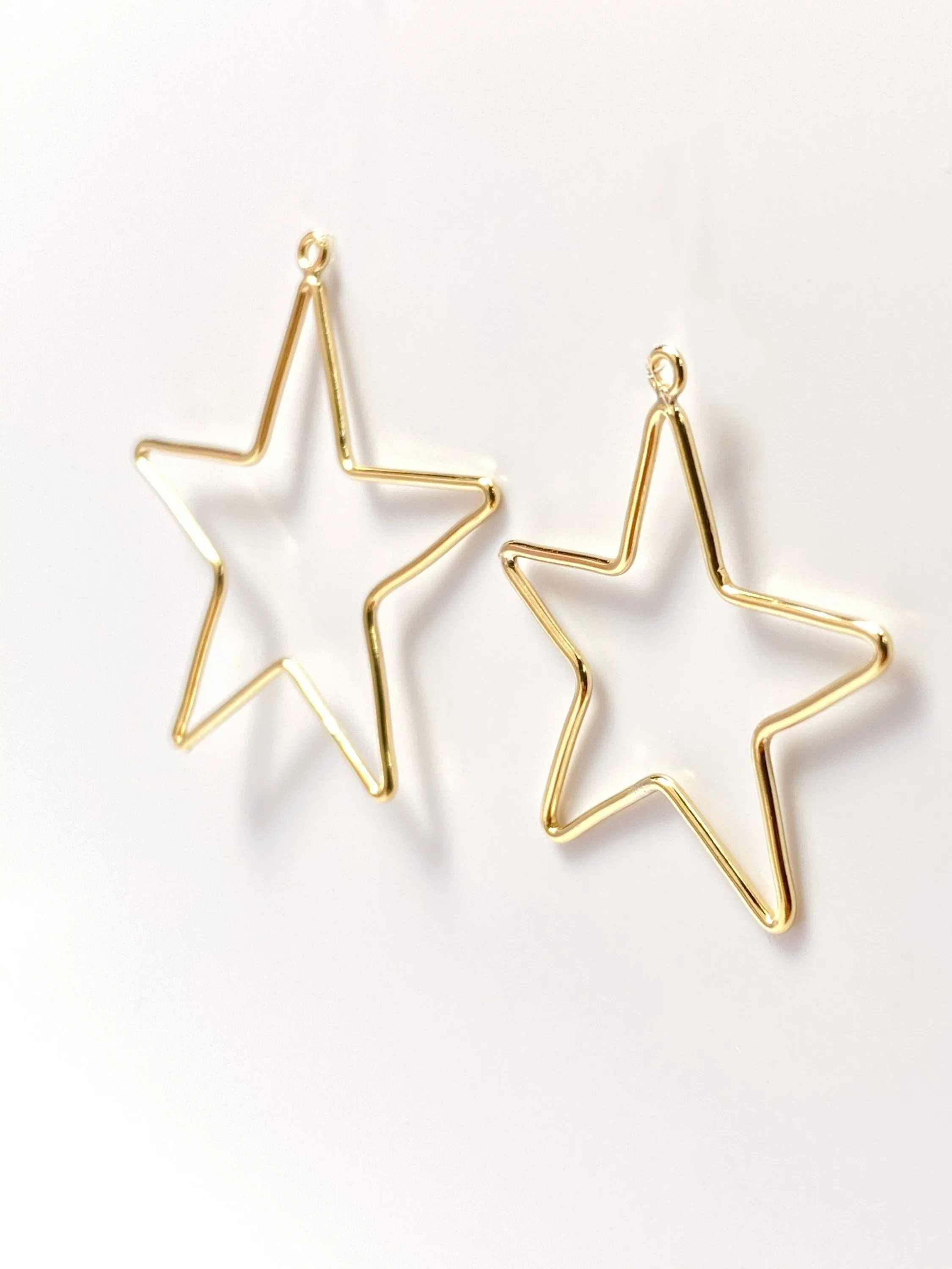 Gold Filled Star Finding, 14k gold fill, 14k GF, Sku # F small star