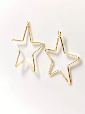 Gold Filled Star Finding, 14k gold fill, 14k GF, Sku # F small star