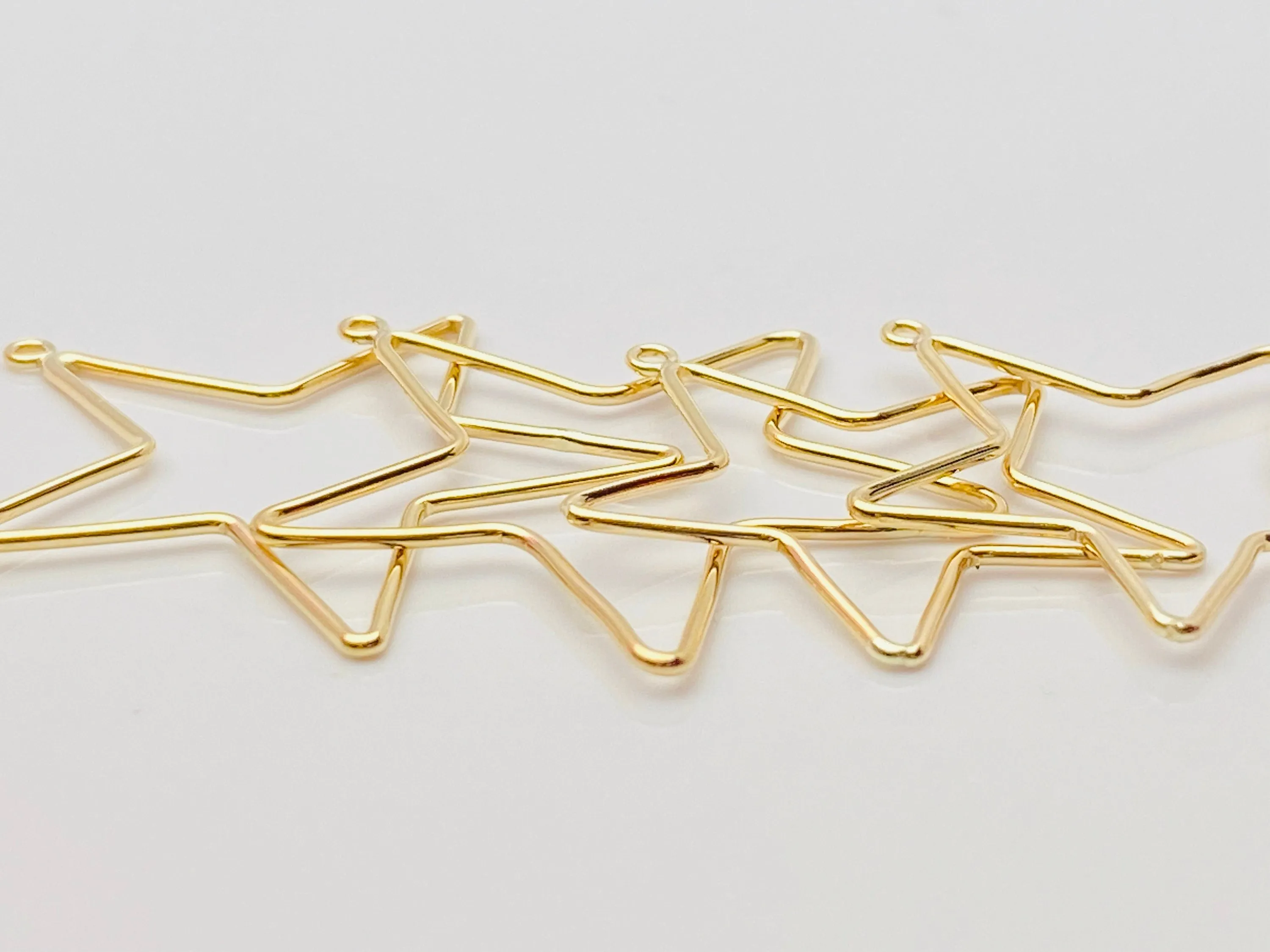 Gold Filled Star Finding, 14k gold fill, 14k GF, Sku # F small star