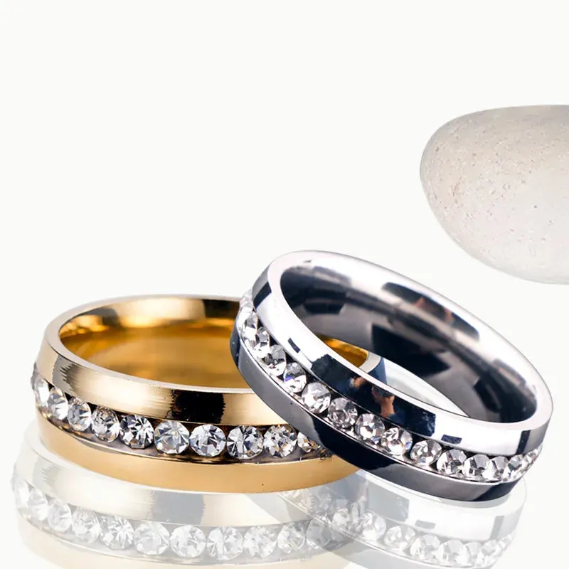 Gold Plated Couple Wedding Ring