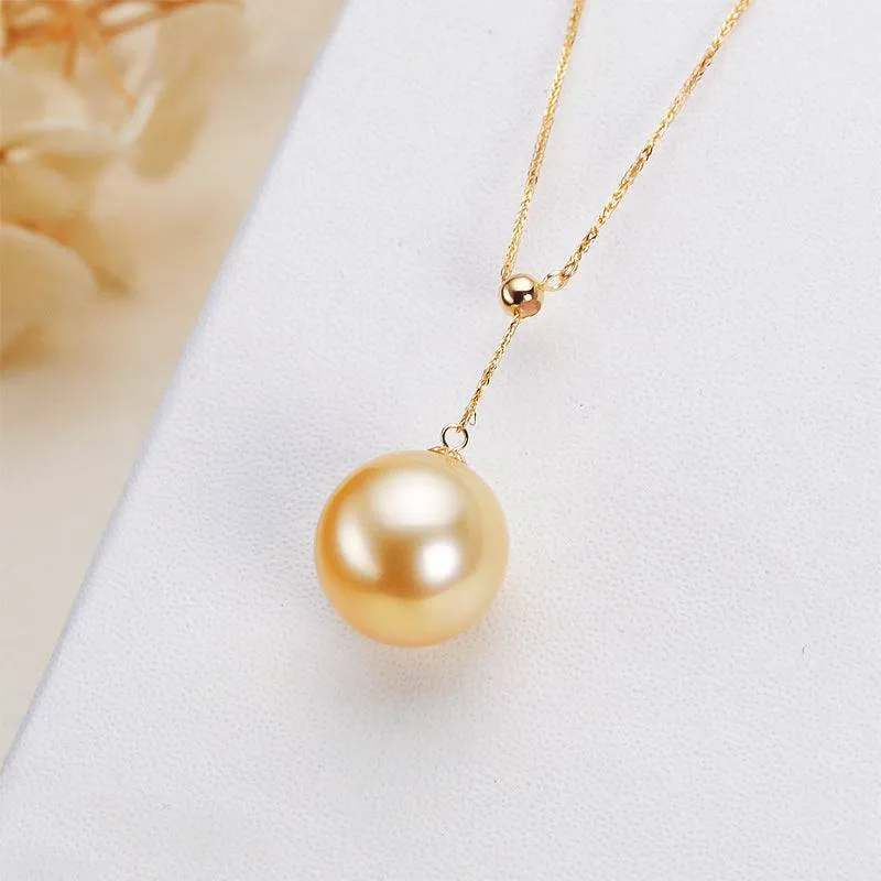 Golden South Sea Pearl Calliope Pendant