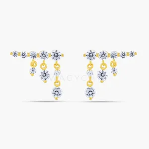 Graduated Crawler Earrings