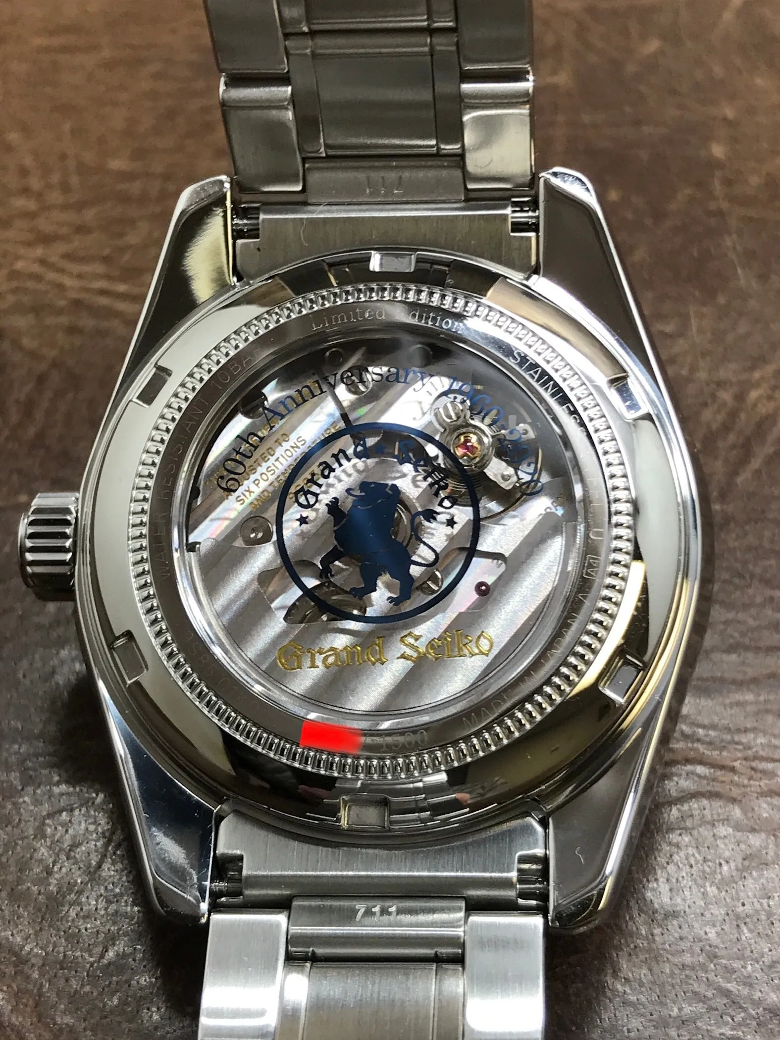 Grand Seiko Heritage Collection 60th Ann Limited Superman SBGH281 Blue Dial Automatic Men's Watch
