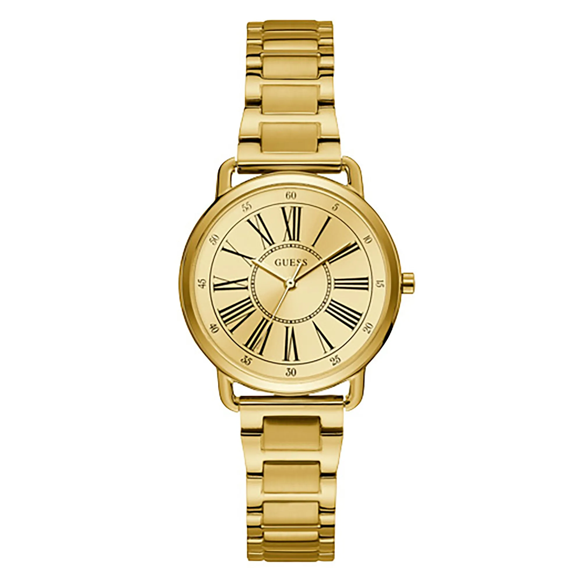 Guess Women's Watch Gold Tone Case Quartz