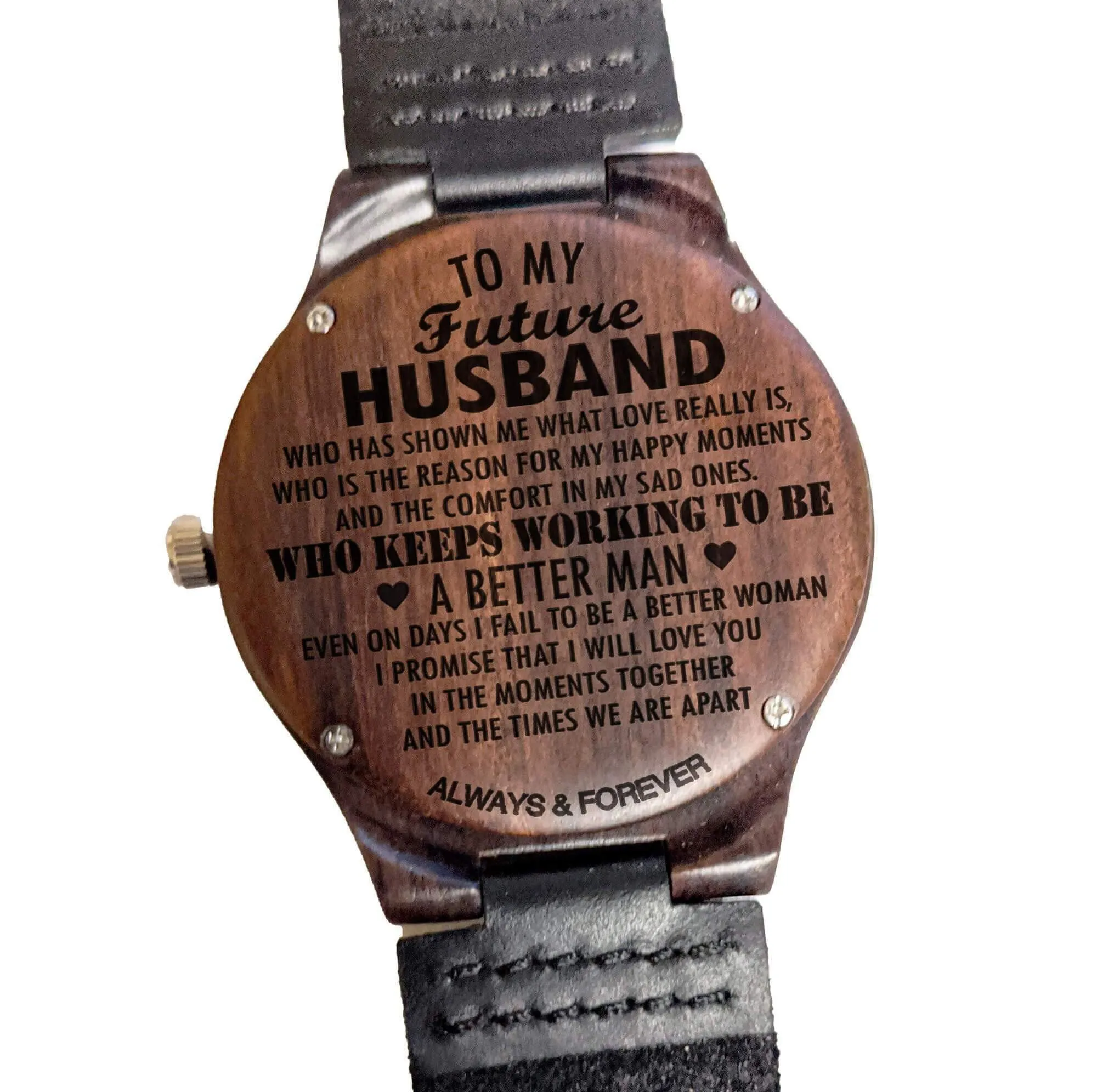 Husband - "Who has shown me what love really is"