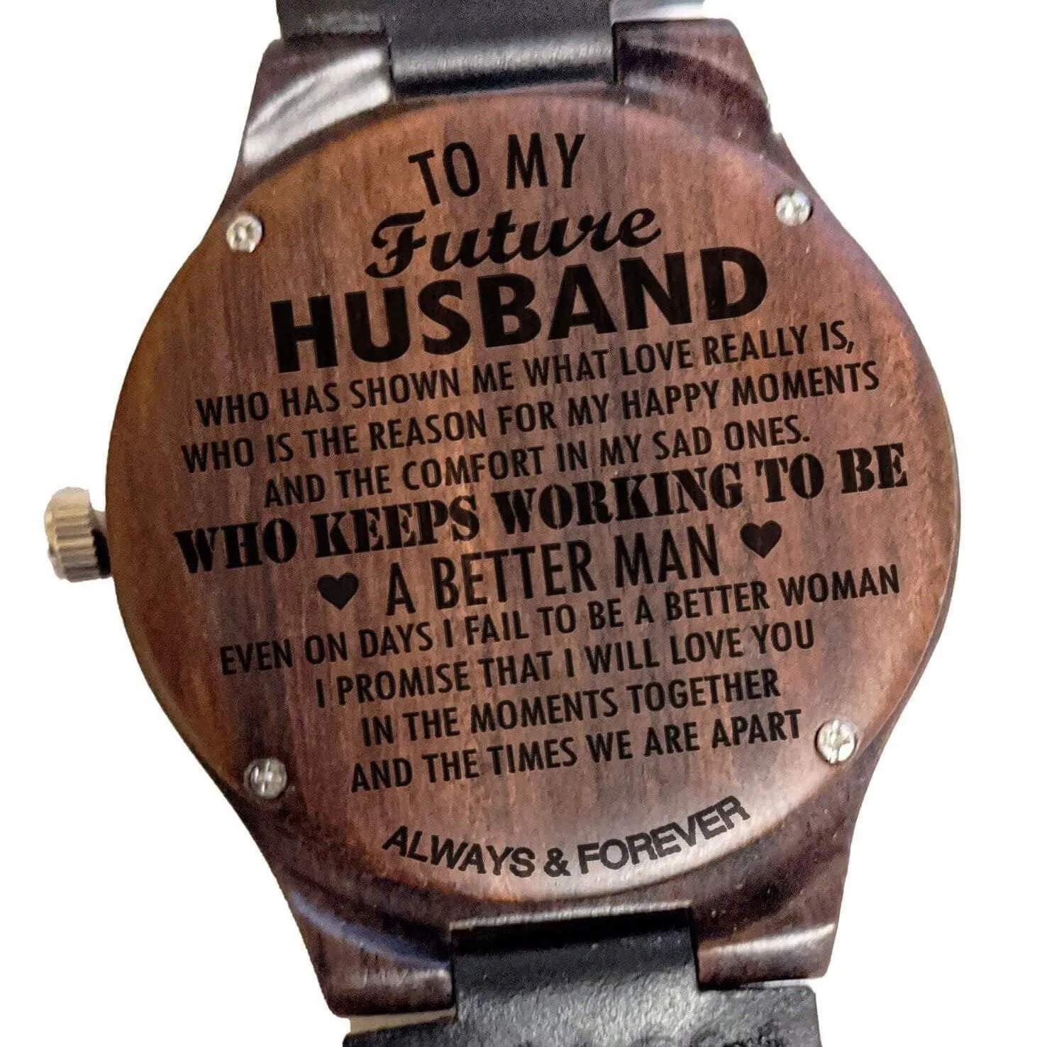 Husband - "Who has shown me what love really is"