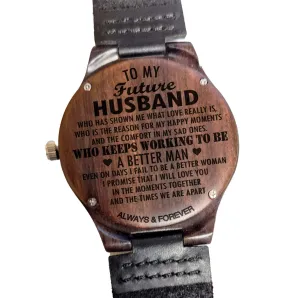 Husband - "Who has shown me what love really is"