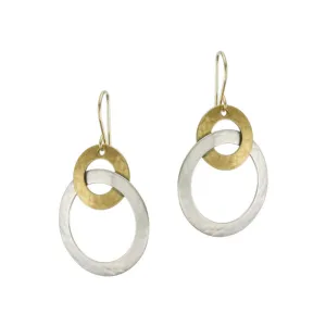 Intertwined Ring Earring