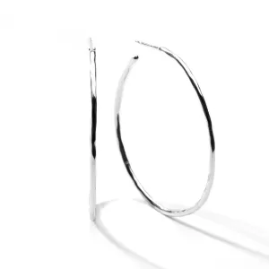 IPPOLITA Classico Sterling Silver #3 Squiggle Hoop Earrings