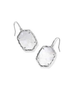 Kendra Scott Daphne Drop Earring Rhod Ivory Mop