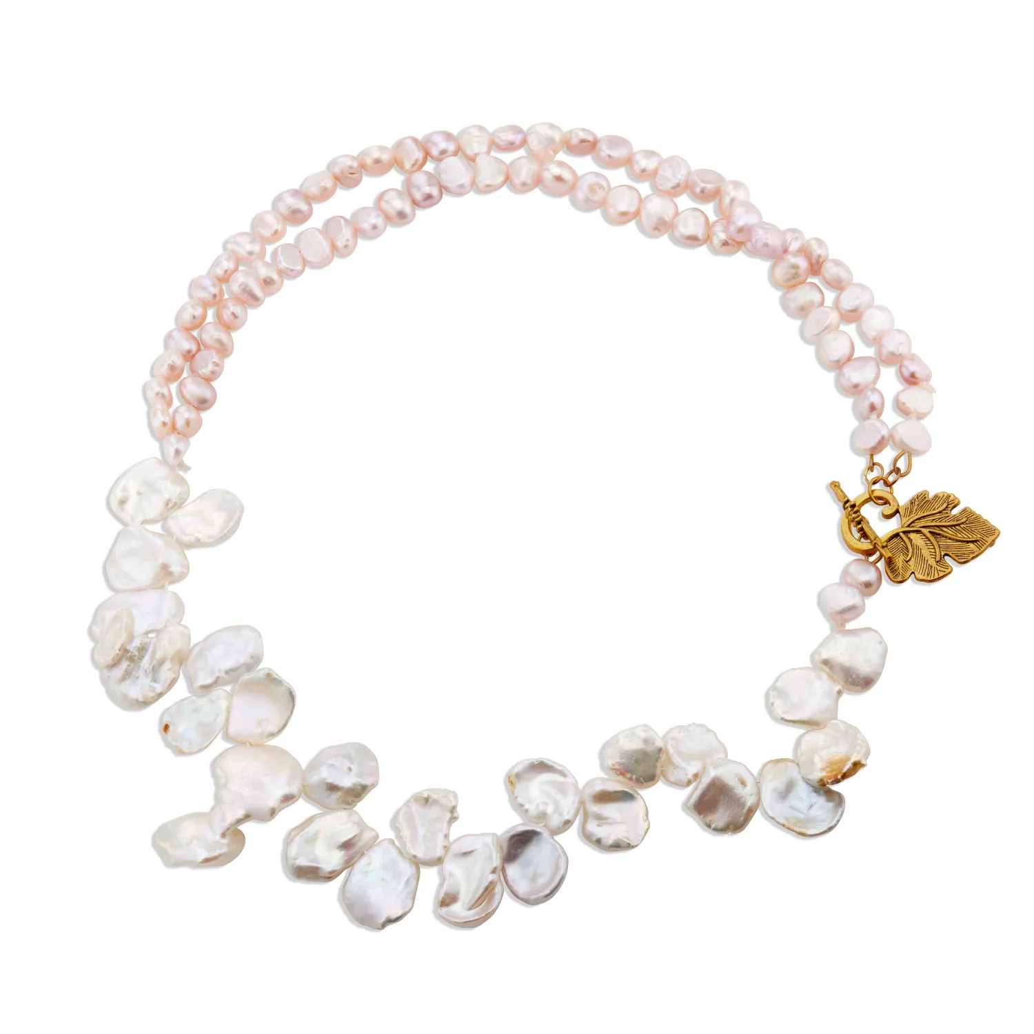 Keshi & Baroque Pearls Necklace