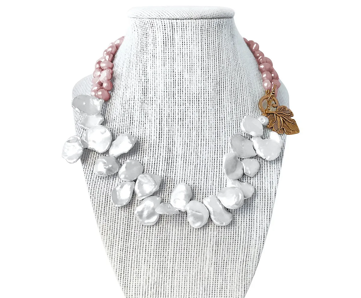 Keshi & Baroque Pearls Necklace