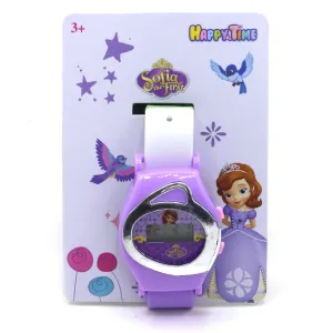 Kids Digital Character Watch - Purple