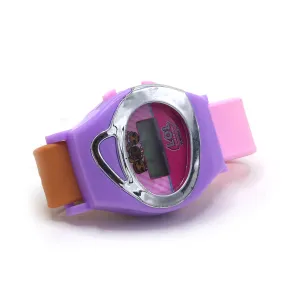 Kids Digital Character Watch - Purple