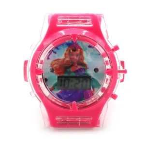 Kids Digital Watch - Dark Pink