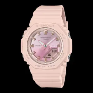 Ladies G-Shock Pink Resin Analog and Digital Watch