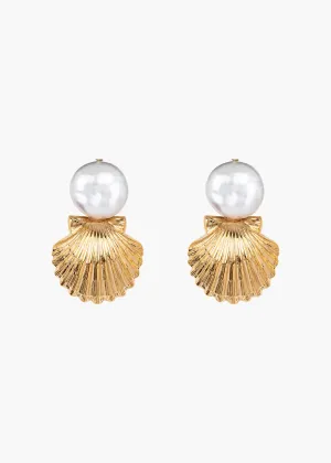 Laguna Earrings -- Gold