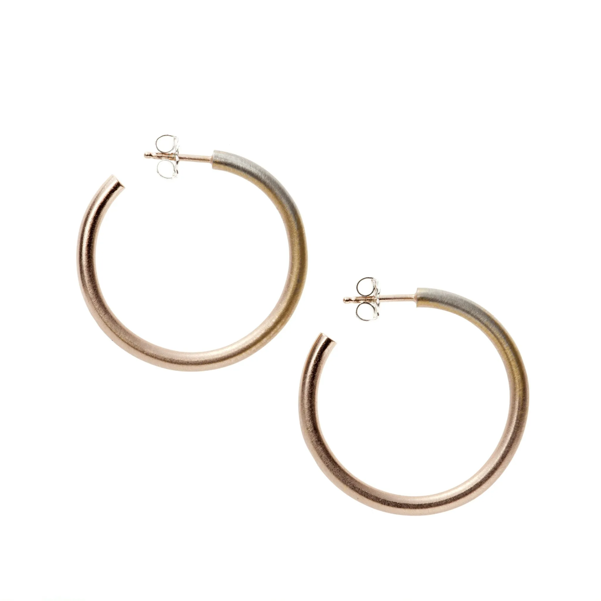 Large Fade Hoop Earrings