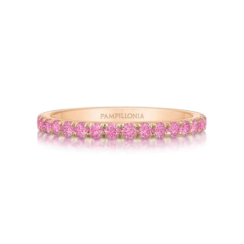 Lennon Pink Sapphire Band