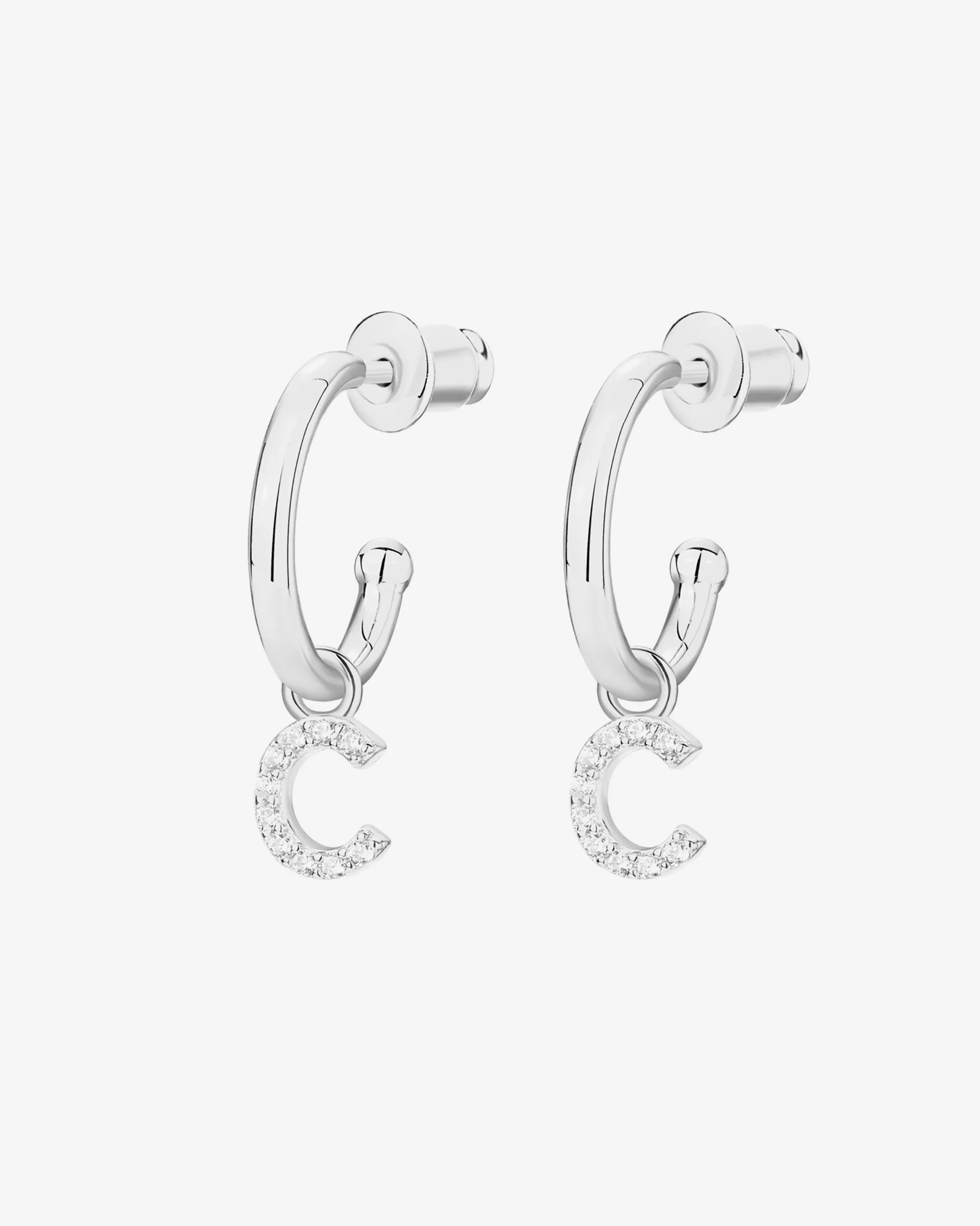 Letter Drop Hoops
