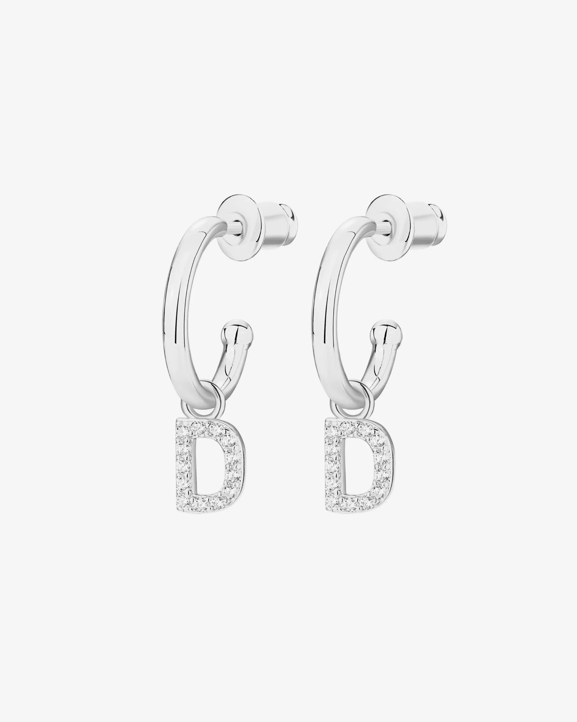 Letter Drop Hoops
