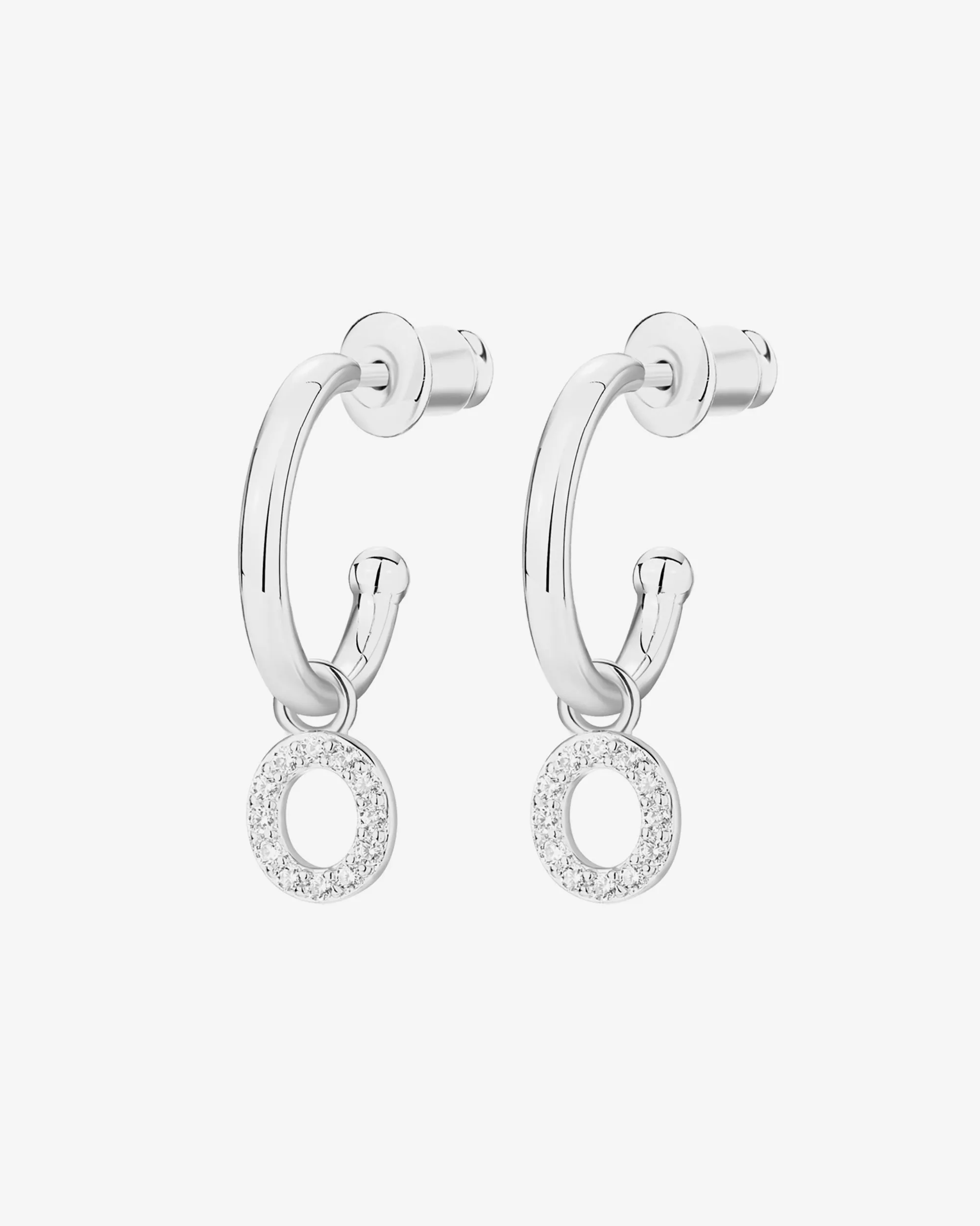 Letter Drop Hoops