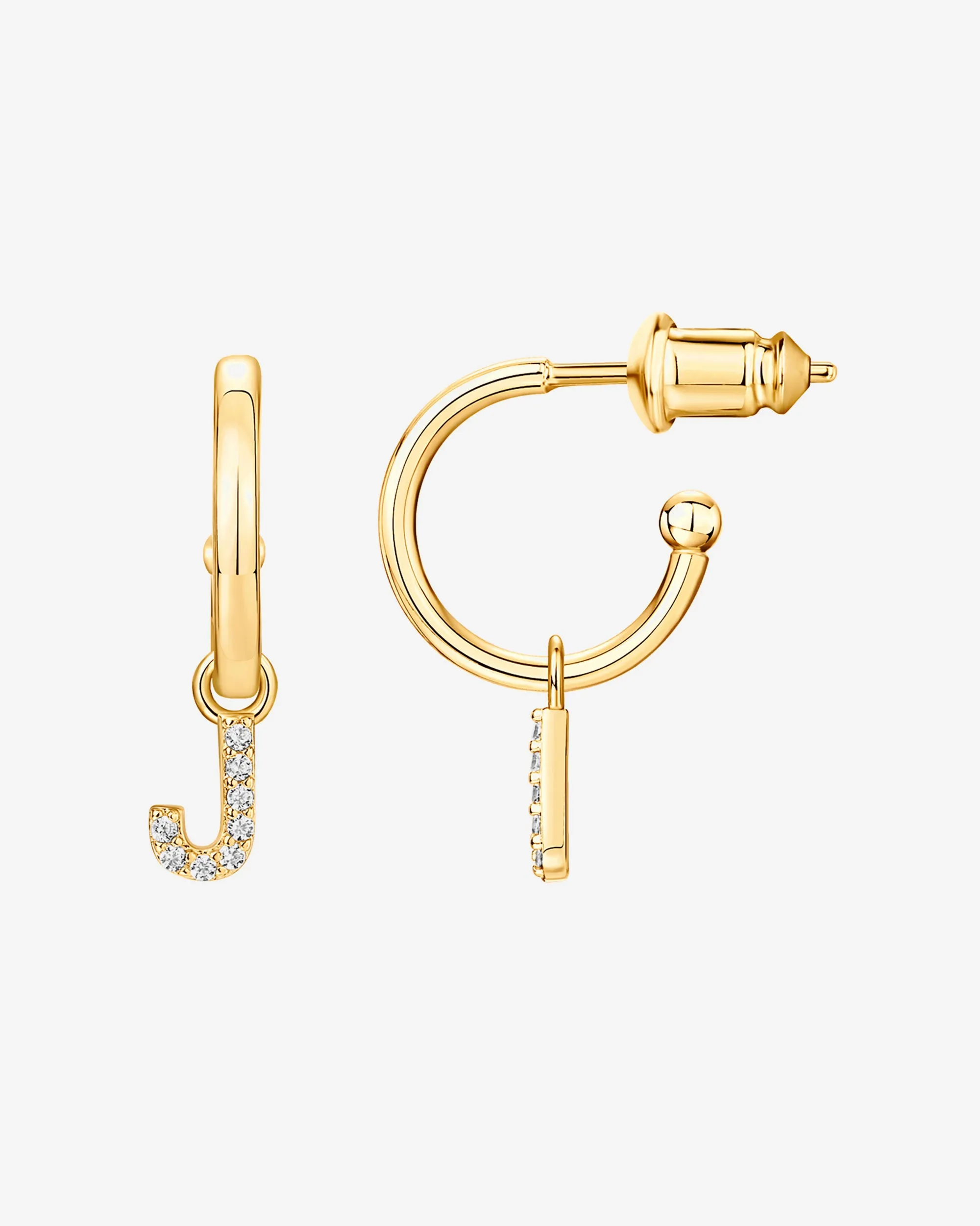 Letter Drop Hoops