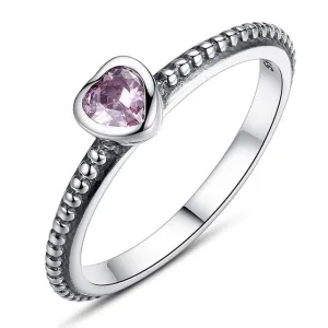 Love Heart Ring Stackable Ring