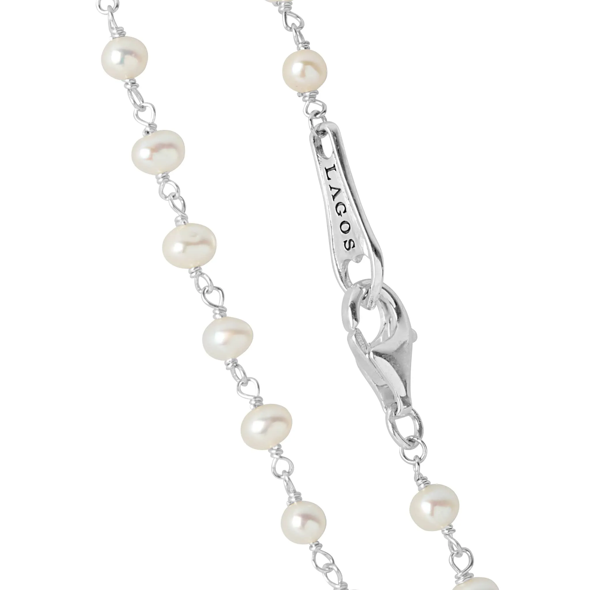 Luna Beaded Pearl Necklace