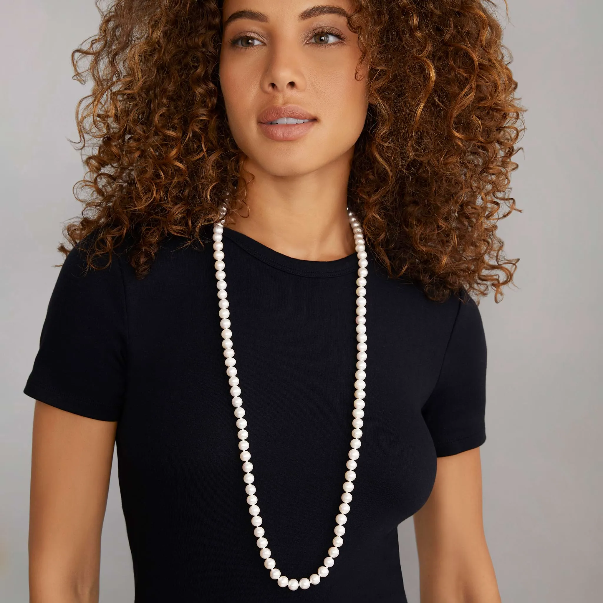 Luna Large Pearl Necklace
