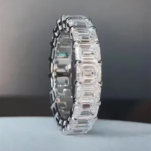 Luxury Micro Paved Zirconia Promise Rings for Women