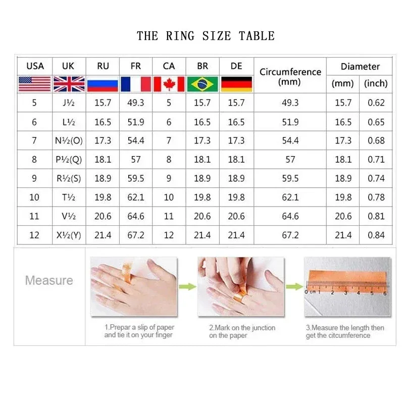 Luxury Micro Paved Zirconia Promise Rings for Women