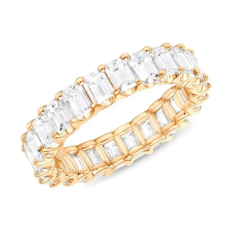 Luxury Micro Paved Zirconia Promise Rings for Women