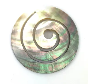 M66 Black Tahitian MOP Swirl