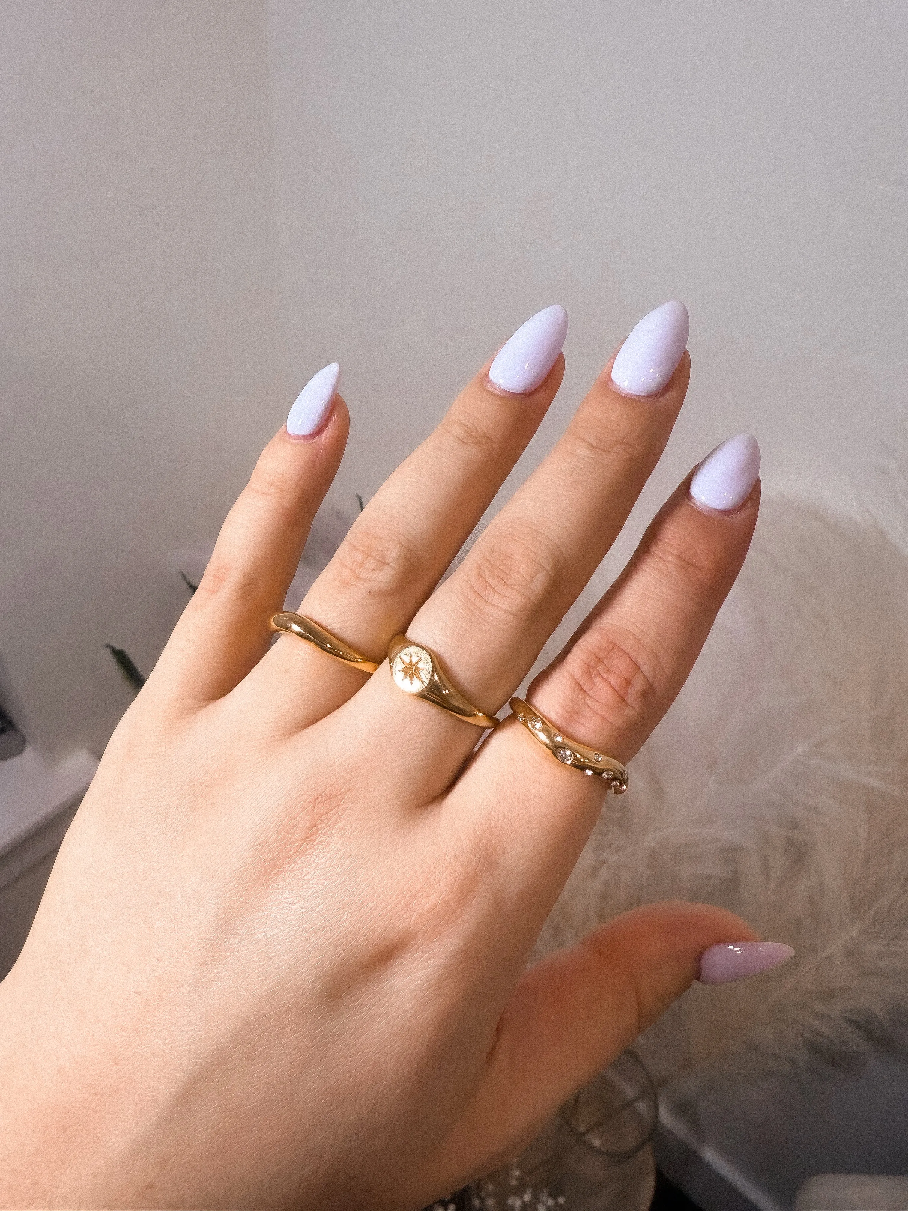 Maritza stackable rings *18K Gold Plated*